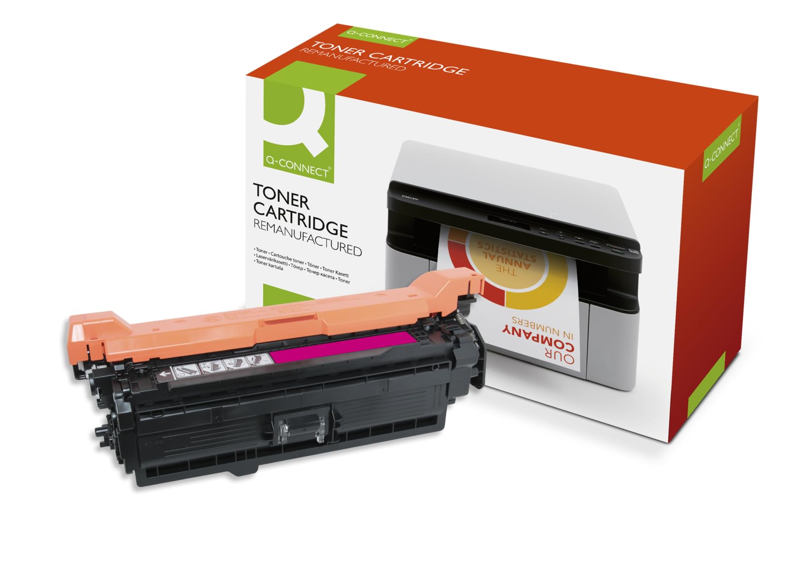 Q-Connect Compatible Solution HP 507A Magenta Laserjet Toner Cartridge CE403A