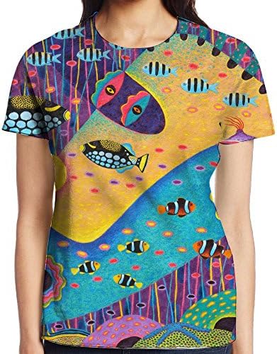 Linjiu My Wife Acrylic Oil Pastel Females T-Shirt