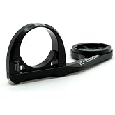 K-Edge Sport Bicycle Computer Handlebar Mount, for Garmin GPS Devices Black | Garmin Sport Mount With CNC Aluminum Construction, Hidden Two-Bolt Design, 31.8mm Fit, And Out-Front Positioning.