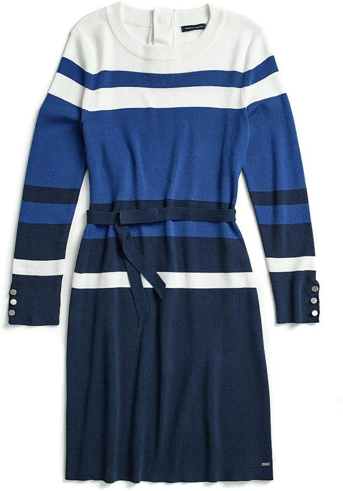 tommy hilfiger color block dress