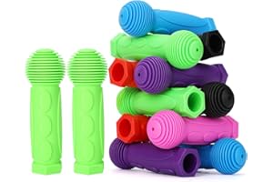 KUTRICK Scooter Grips - Kid Bicycle Grips Handlebar 22.2mm | Kick Scooter Handle Grips for 2 3 4 Wheels Kick Kid Scooter,Drifting Scooter,Swing Scooter - Scooter Accessories