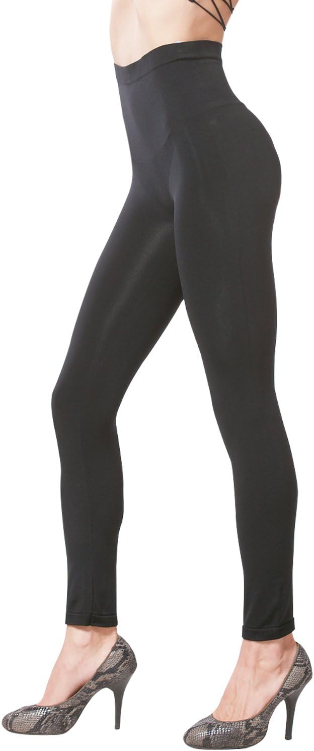 Women's Seamless High Waist Slim Compression Full Length Legging