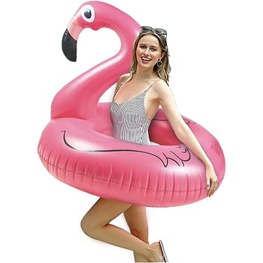 Anneau De Natation Gonflable Pour Enfants - Anneau Flottant Transparent