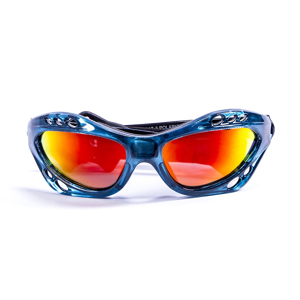 OceanGlasses - Cumbuco - Polarized Sunglasses - Frame : Blue - Lens : Revo Red (15001.6)