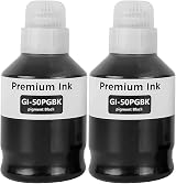 SHUOLEI GI-50 Ink Bottle Multipack 2 Black for Canon Pixma G Series G1520 G3560 view 1