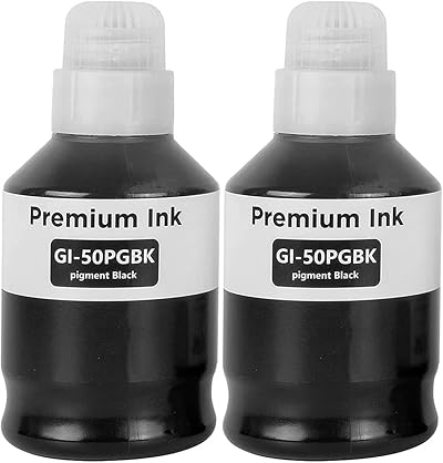 SHUOLEI GI-50 Ink Bottle Multipack 2 Black for Canon Pixma G Series G1520 G3560
