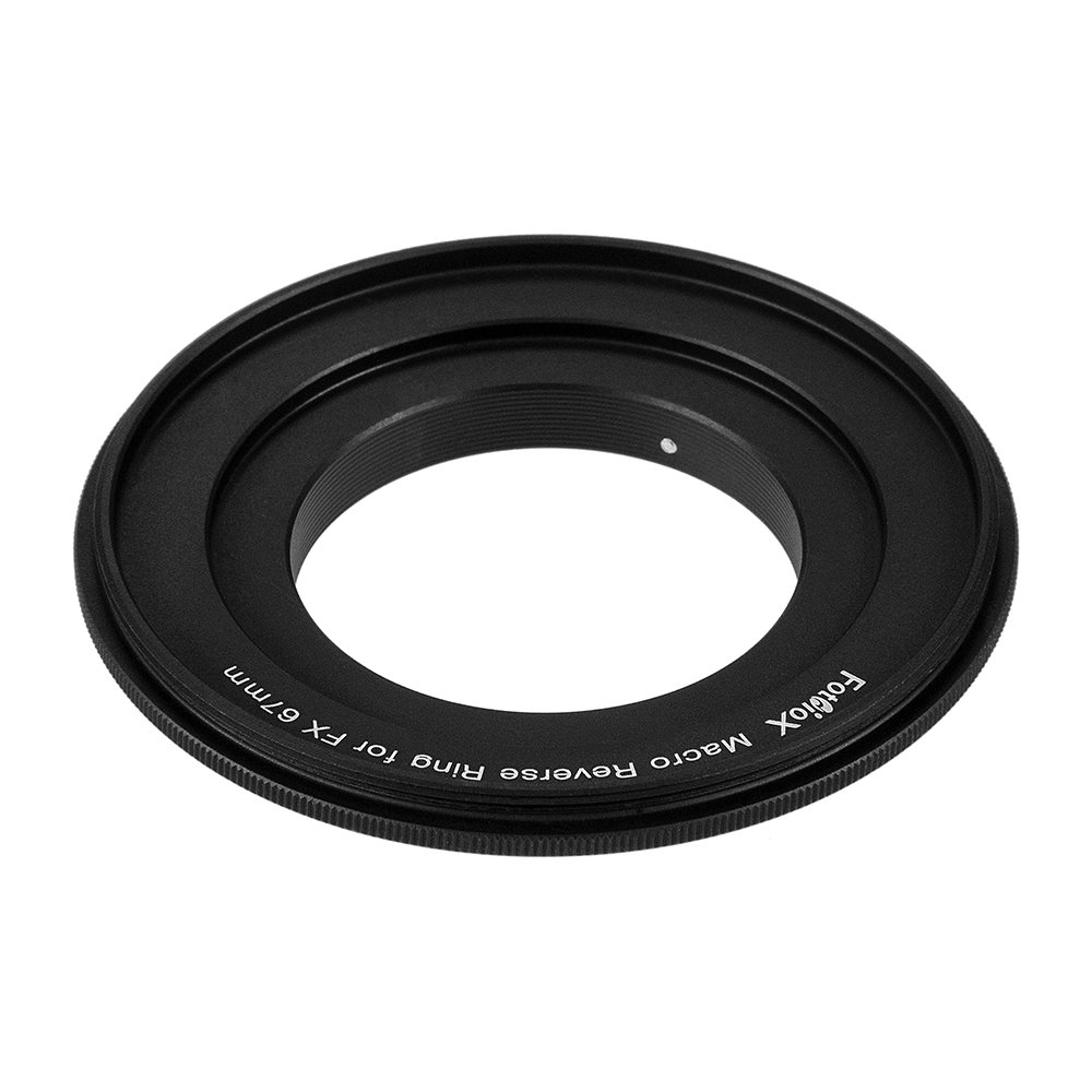 Fotodiox 67mm Filter Thread Macro Reverse Mount Adapter Ring Compatible with Fujifilm X-Mount Cameras