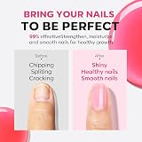 Modelones Nail Care 8in1 Ridge Filler Strengthener Rose Pink Base Coat 15ml view 3