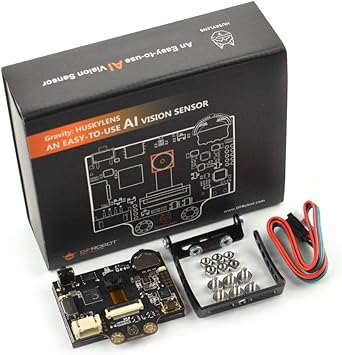 Amazon Com Dfrobot Huskylens Smart Vision Sensor For Arduino Raspberry Pi Lattepanda Or Micro Bit Ai Camera Support Object Line Tracking Face Object Color Recognition Computers Accessories