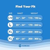SUNKISS TrustPlus Incontinence Pants for Men and Women Large 16 Count view 5