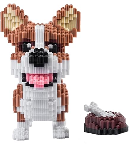 Amazon.com: JEKCA Welsh Corgi 02S-M01B | Dog Plastic