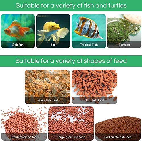 zacro automatic fish feeder