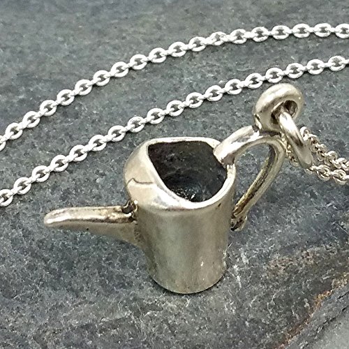 Watering Can Necklace - 925 Sterling Silver