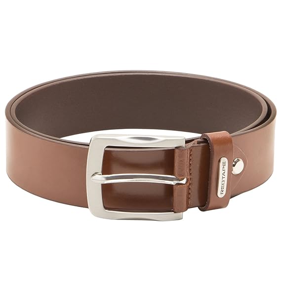 red tape leather belt