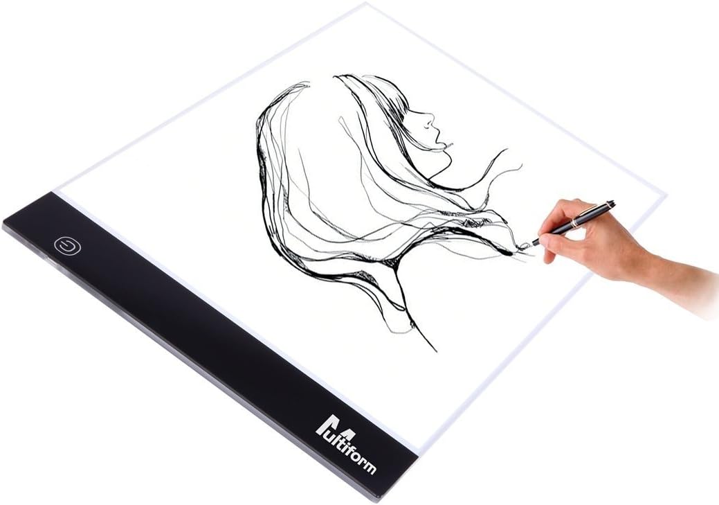 Multiform LED animación dibujo rastreo Stencil Junta USB con ...