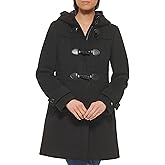 Tommy Hilfiger Womens Soft Luxe Peacoat Jacket With Hood