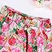 FEITONG 1Set Summer Baby Girls T-shirt + Floral Skirt Set Kids Dress Outfits