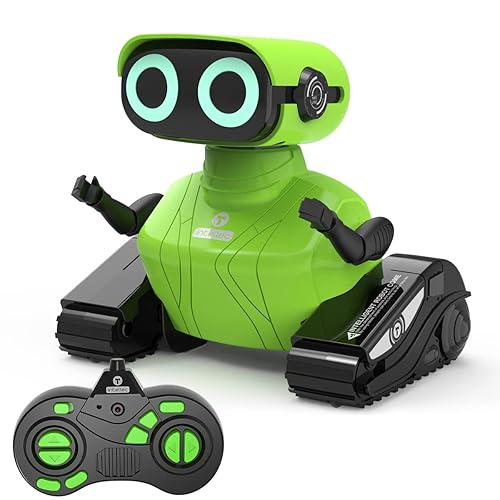 GILOBABY Robot Toys, Remote Control Robot Toy, RC Robots for Kids with LED  Eyes, Flexible Head Arms, Dance Moves and Music, Birthday Gifts for Boys 