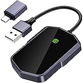 PENTASPI Wireless CarPlay Adapter for iPhone, Seamless Connection for Convert Wired to Wireless Car Play Adapter, Wireless Bluetooth Apple Car Play, Plug & Play for Cars from 2017 & iPhone iOS 10+