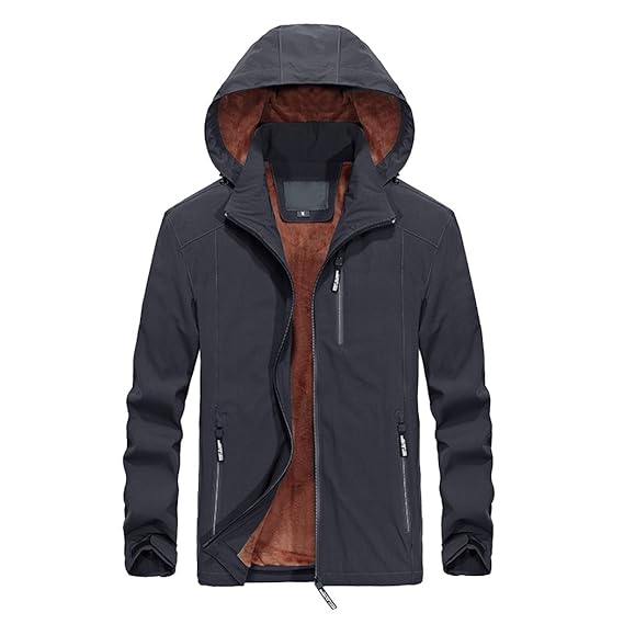 Amazon Bankiku バンキク メンズ アウトドア ジャケット 裏起毛