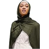 Txameru Hijab Scarf for Women - Muslim Rayon Crinkle With Fringe Edge