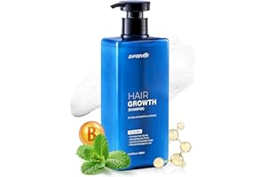 DIPSEVEN Biotin Hair Growth Shampoo for Men: Root Activator for Thinning Hair, Thickening & Strengthening Formula-DHT Blocker with Tea Tree Oil and Caffeine