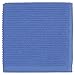 Now Designs Ripple Kitchen Dishcloth, Set of 4, Royal Blue