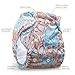 Cloth Diapers - 7 Piece Reusable Diaper Cover Set - Bonus 7 Baby Soft Insert Liners, Waterproof Carry Bag - All in One Pack - Unisex Pocket Design for Boys & Girls - Great for Baby Shower