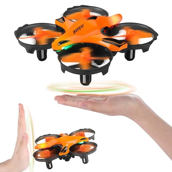 HELIFAR H803 Mini Drohne Kinder Quadrocopter Drohne Höhenhaltung, Headless Modus, Gestenmodus, Hindernisvermeidung, One Key S