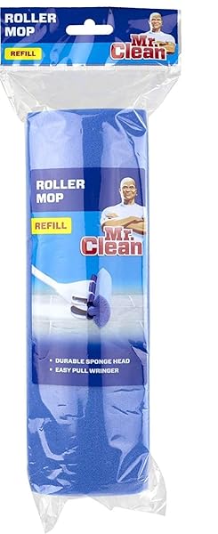 MR. CLEAN HEAVY DUTY ROLLER FLOOR MOP SCRUBBER...
