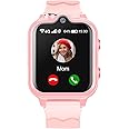 DDIOYIUR Smart Watch for Kids, 4G Kids GPS Watch with WiFi, SMS, Call, Voice Video Chat, Bluetooth, Audio Recording, Alarm, Pedometer, Kids Smart Watch Christmas Birthday Gifts for 4-16 Students.