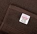 Utopia Towels Cotton Hand Towels, 4 Pack Towels, 700 GSM, Dark Brown