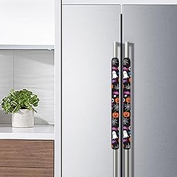 ASQVTIFE Ghosts Refrigerator Door Handle Covers Set