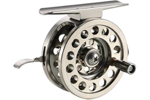 Fly Fishing Reel Right Handed Aluminum Alloy Smooth Ice Fishing Reels Fly Reels Fishing Accessories