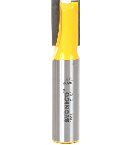Yonico 14167 Mortising/Modèle Garniture Router Bit Avec 1/5,1 Cm X 3/10