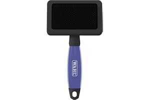 WAHL Canada Large Slicker Brush, Detangles and Removed loose hair, Stainless Steel Angled Pins, Great for Dog Grooming - Mode