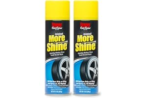 Stoner Car Care 91044-2PK Original More Shine Tire Finish – Tire Shine Spray for a Deep Matte Black Finish with Long-Lasting Rain-Resistant Protection, Non-Greasy No Sling – 12 oz (Pack of 2)