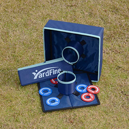 YardFine Washer Toss Game Set Includes 6 Washers with Carrying Case