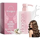 Curl Defining Cream, Long-lasting Hairstyle Curl Cream for Curly Hair Anti Frizz, Moisturizing, Smoothing, Enhencing for Curly & Wavy Hair, 4 Oz