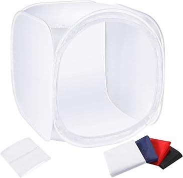 Neewer® 60x60 pulgadas/150 x 150 cm Estudio de fotografía de disparo, carpa de luz