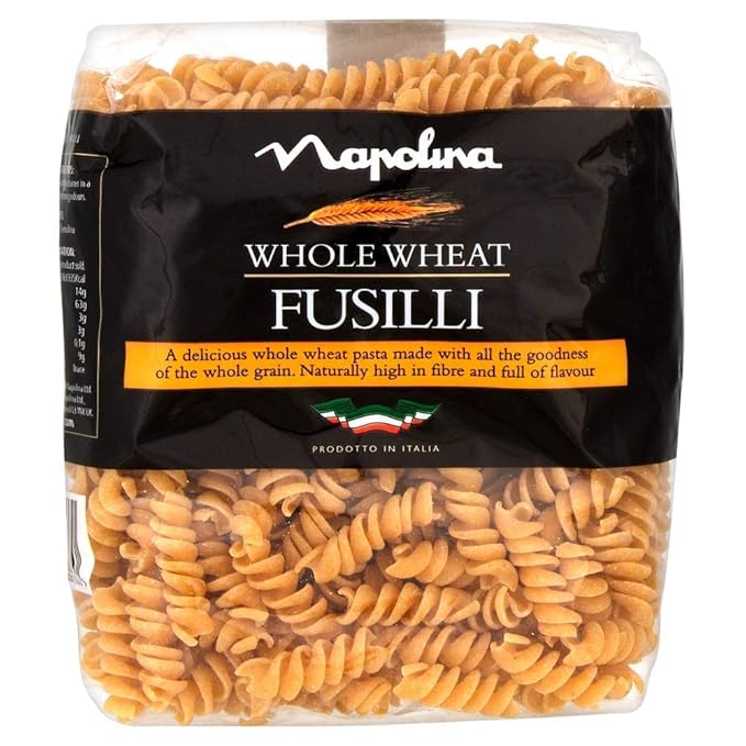 Napolina Wholewheat Fusilli, 500 g, Pack of 6 Amazon.co.uk Prime Pantry