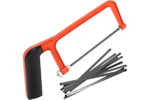 NUOBESTY Hand Saw Wood Cutting Tool Compact Multi-Functional Saw Bow for Outdoor and Indoor Woodworking