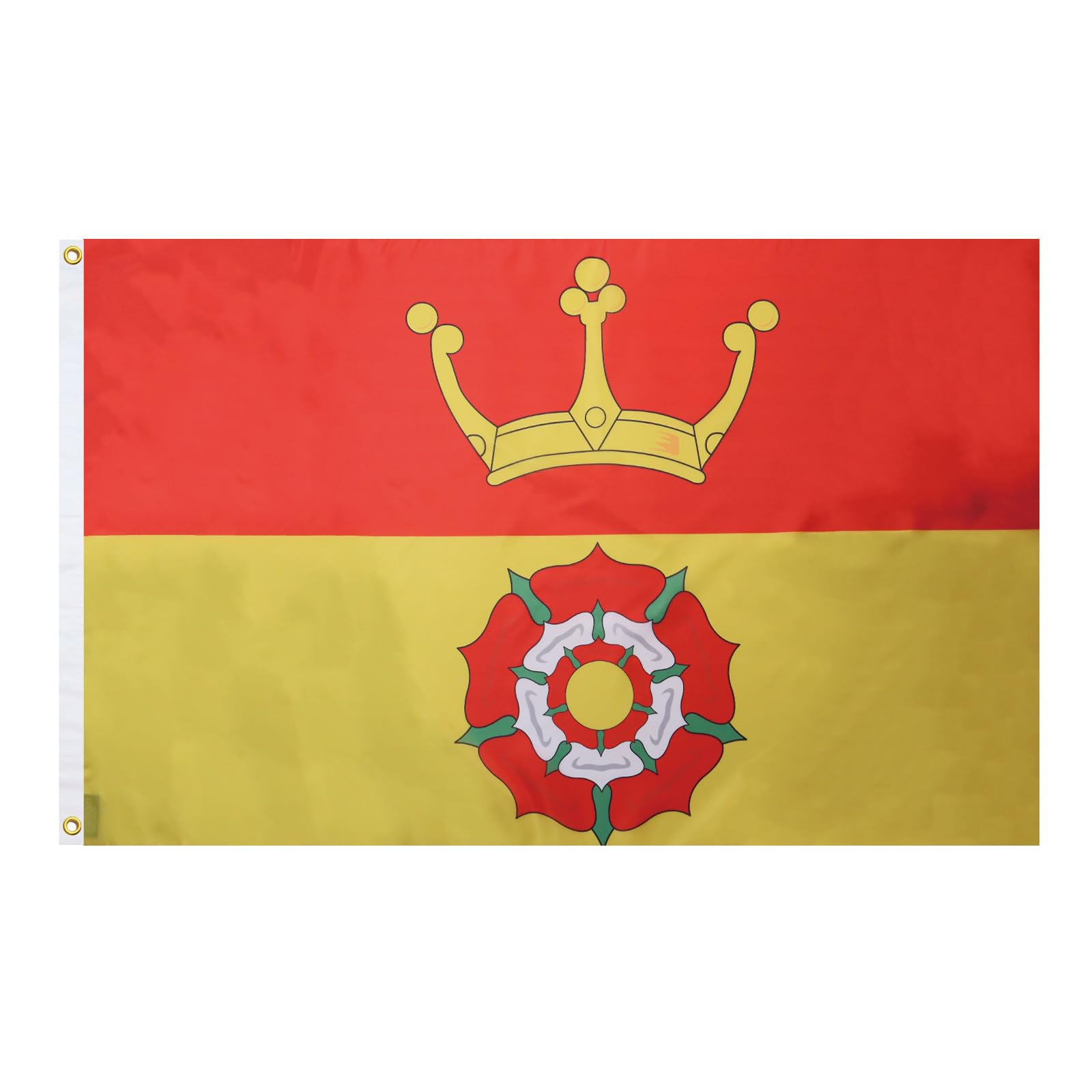 AZ FLAG - Hampshire County New Flag - 3x5 Ft - 100D Polyester County Of Hants. - England Banner with Two Metal Grommets - Fade Resistant - Vivid Colors - 3' x 5' Feet - 150x90 Cm