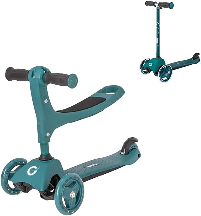 Evo 3-IN-1 Cruiser Scooter Adjustable Height 3 Stages Seated to Push