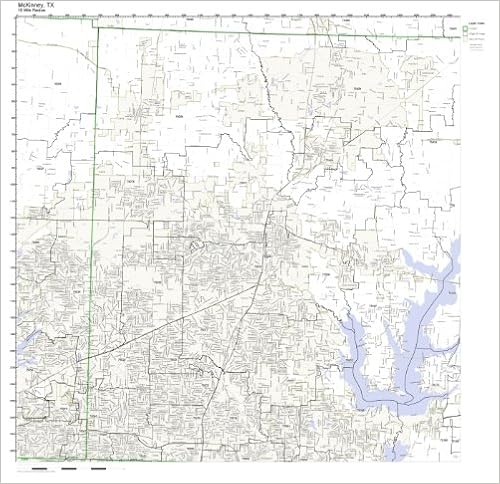 Mckinney Zip Code Map Mckinney, Tx Zip Code Map Laminated: Amazon.com: Office Products