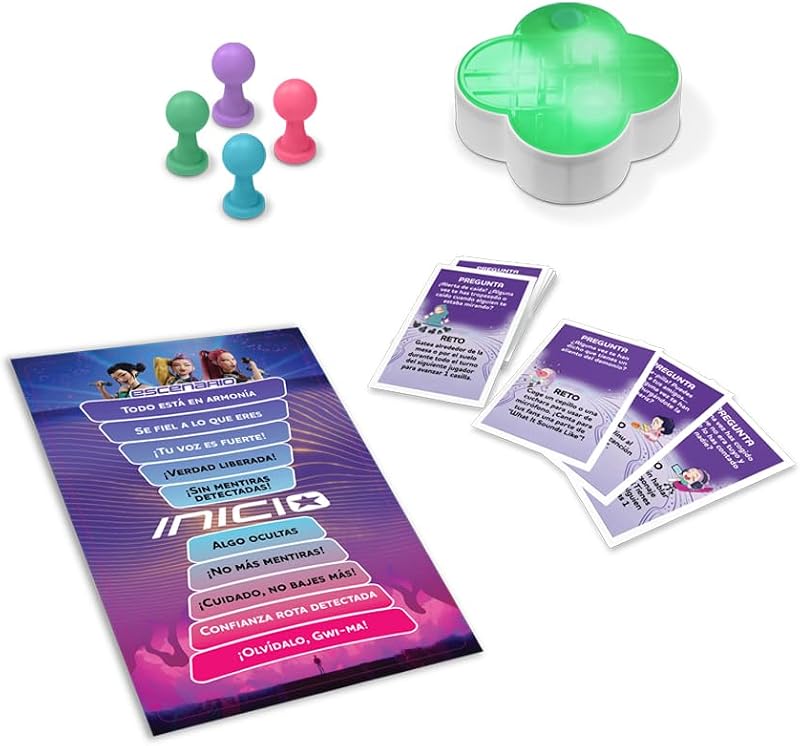 Las Guerreras KPOP Prueba o Verdad, Juego de Mesa Inspirado en el Fenómeno K-Pop Demon Hunters, Retos, Preguntas y Pruebas para Fiestas con Amigas, +8 Años (64013153)