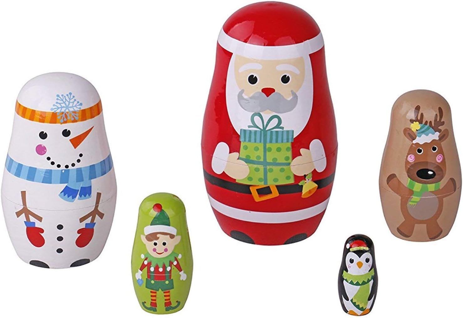 christmas nesting dolls