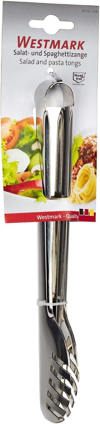 Westmark Pasta Serving Tongs, Length: 23.8 cm, Stainless steel, Colour: Silver, 12792270, 23.8 x 5.2 x 2.2 cm - Image 5