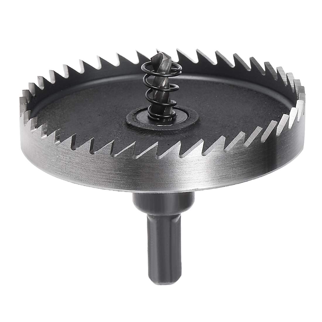 sourcingmap 80mm High Speed Steel HSS Drill Bit Hole Saw Cutter for Metal Alloy Wood