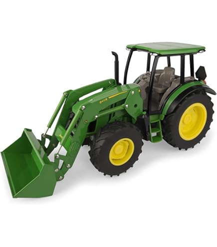 Amazon.com: TOMY Big Deere 1:16 6210R Tractor With Loader : Toys